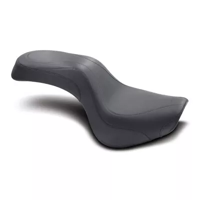 Mustang Black Original 2 Up DayTripper 1 Pc Seat Kawasaki Vulcan 900 06-21 • $525