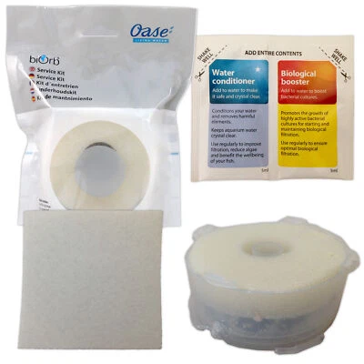 £93.95 • Buy Biorb Filter Service Kit Aquarium Baby Biube Life Halo Flow Oase Tank Genuine
