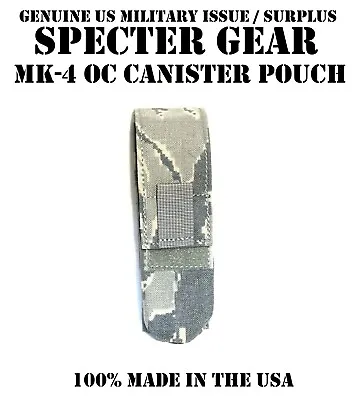 $24.95 • Buy Specter Gear 120 Abu Belt Mount Mk-4 Mark Oc Pepper Spray Pouch Us Military New