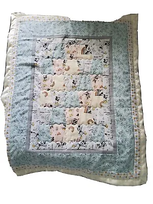 Handmade Patchwork Baby Quilt • £30