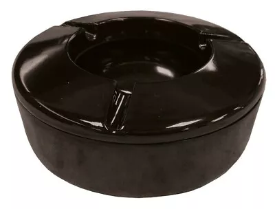 £3.95 • Buy Ashtray With Lid Black Windproof Melamine 5  125mm Outdoor Ashtray Cigarette  