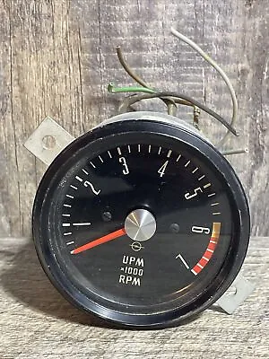 Vintage VDO Opel UPM Tachometer 7000 RPM Untested • $34.90