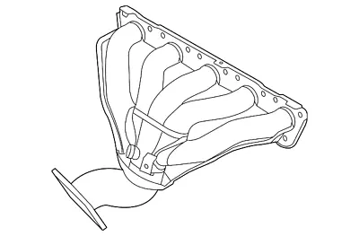 Genuine Volkswagen Exhaust Manifold 07K-253-031-M • $324.56