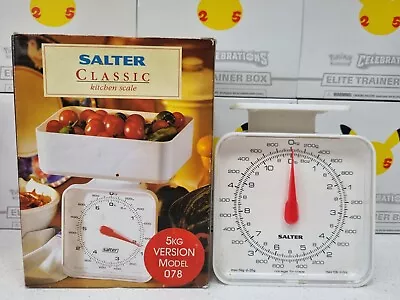 Kitchen Scales Vintage Retro Salter Classic  5kg Model 078 In Box • $5