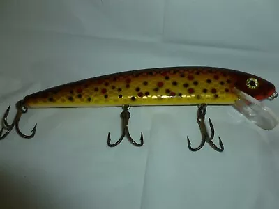  Vintage 6 Inch  Grandma Large Wood Muskie Fishing Lure  Lot 1-578 • $14