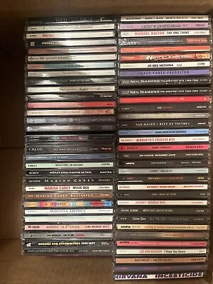 Choose Your Own CD Music Lot Of  CDs Classic Rock Country POP  90s 80s 70s 60s • $2.99