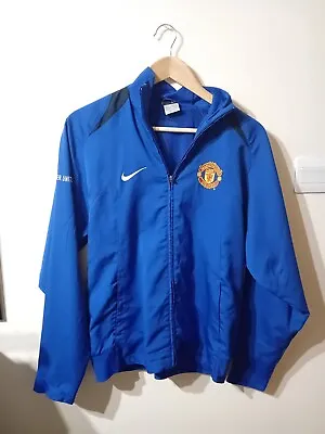 Official 2005-06 Manchester United Retro Football Jacket/Coat SIZE MENS SMALL • £10