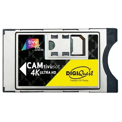 £149 • Buy Italian TV In UK Tivu Sat Cam 4K UHD & Tivusat ACTIVE Card Digital Italian TV
