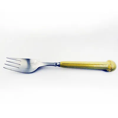 LEMON By Denby Flatware Dinner Fork 8.25   Stone & Steel NEW NEVER USED England • $16.99