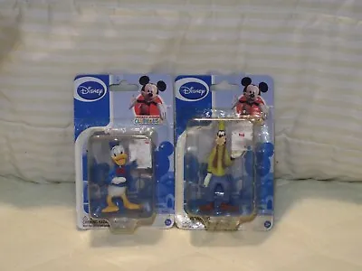 New 2 Lot Of Disney Cake Toppers/toys - Donald Duck And Goofy • $10