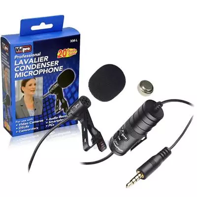 Motorola Droid HD Cell Phone External Microphone Vidpro XML Lavalier Microphone  • $22.99