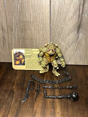 1991 TMNT Tokka Light VARIANT 100% Complete Ninja Turtles Vintage Action Figure • $80