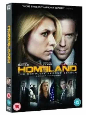 Homeland: The Complete Second Season DVD (2013) Claire Danes Cert 15 4 Discs • £2.18
