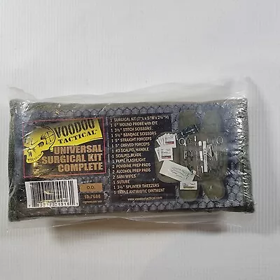 VOODOO Tactical Universal Surgical Kit Complete New Sealed OD Green #10-7688 • $28.49