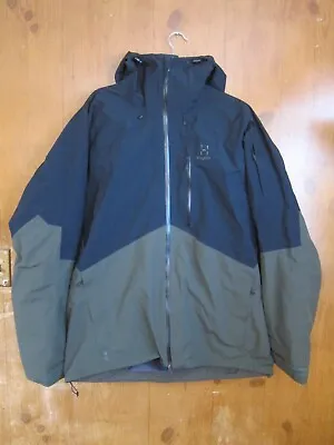 Haglofs Nengal Ski Jacket Black/Deep Woods - XL • $110