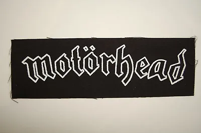 Motorhead Cloth Patch Sew On 6.5  X 2  Metal Rock Iron Maiden Metallica (CP204) • $4.79