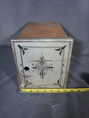 Antique  Meilink Mosler Or Hall Safe Interior Pin Striped Jewelry Box Valuables • $95