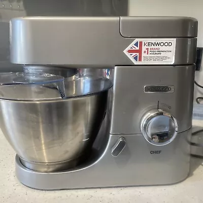 £125 • Buy Kenwood Chef Stand Mixer With 4.6L Bowl In Silver KVC3100S
