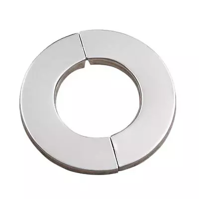 £3.23 • Buy Wall Split Flange Escutcheon Cover Plate Shower Chrome Finish Stainless Steel
