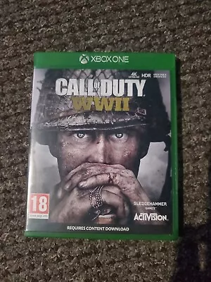 Activision Call Of Duty: WWII For Microsoft Xbox One 2017 • £3.99