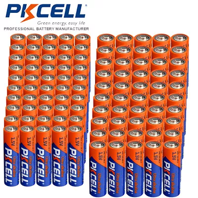 AA & AAA Industrila Alkaline Batteries LR6 MN1500 MN2400 LR03 Cell(Combo 100pcs) • $27.99