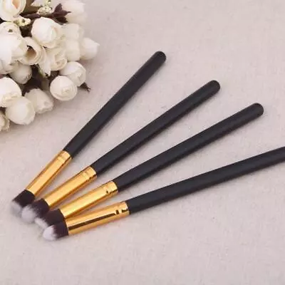 $6.79 • Buy 4PCS Pro Eyeshadow Blending Brush Set Professional Eye Makeup Brushes