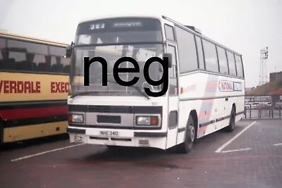 35mm Bus Negative East Yorkshire National Express Early Volvo Nhe340  Neg N0 337 • £1.99