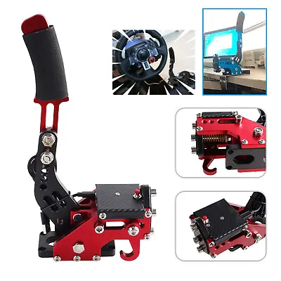 14Bit PS4/PS5 Handbrake For Racing Games Steering Wheel Thrustmaster T300RS Red • $211.81