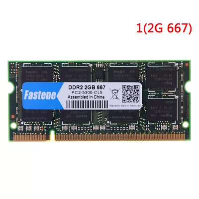 £7.50 • Buy Laptop Notebook 2GB DDR2 PC2-6400 667MHZ 800MHZ RAM Memory WySPJY