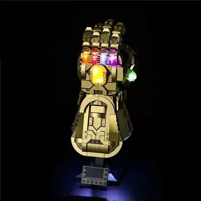 LED Lighting Kit For LEGO Infinity Gauntlet 76191 | Marvel Lighting Kit ONLY • $37.99