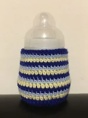 £3.80 • Buy Chrochet Handmade Baby Bottle Cover For Mam 130ml/4oz