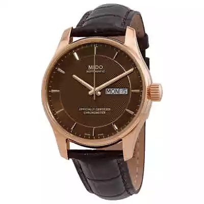 Mido Belluna Automatic Brown Dial Men's Watch M0014313629112 • $404.99