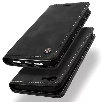 $10.99 • Buy For Apple IPhone 6 7 8 SE 2020/2022 Case Card Holder Wallet Leather Flip Cover