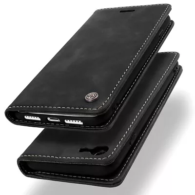 For IPhone 8 7 Plus SE 2020/2022 2nd 3rd Gen Wallet Case Flip Leather Card Cover • $12.89