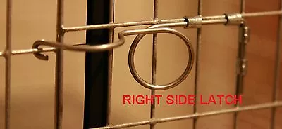 £23.35 • Buy 24 Pack Right Hand Cage Latches. Rabbit, Quail, Game Bird, Chicken Cages.J Clip