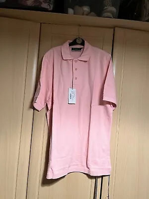 Glenmuir Mens T Shirt New With Tags Salmon Pink Xs 🍃benefits Charity🍃 • £2.25