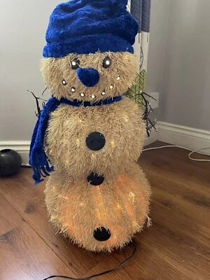 £17.50 • Buy Fibre Optic Snowman Approximately 60cm