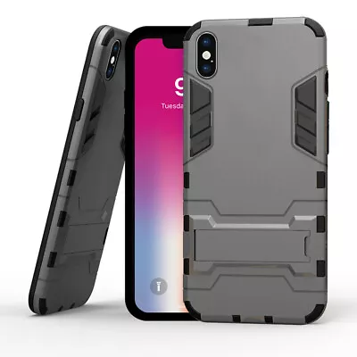 $13.85 • Buy For IPhone X 8plus 7Plus Armor Case With Slim Dual Layer Wallet Card Slot Holder