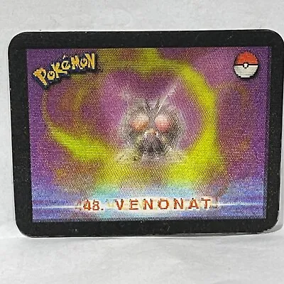 Pokemon Stadium Action 3DS 2000 Lenticular Card Tazo 15/50 Venonat Venomoth • $9