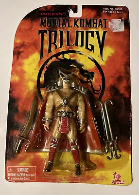 Mortal Kombat  Trilogy Shao Kahn Vintage 1996 Toy Island *some Cracks In Plastic • $74.88