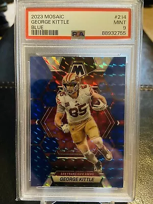 2023 Panini Mosaic Blue Reactive George Kittle San Francisco 49ers. 33/99 🔥 • $60