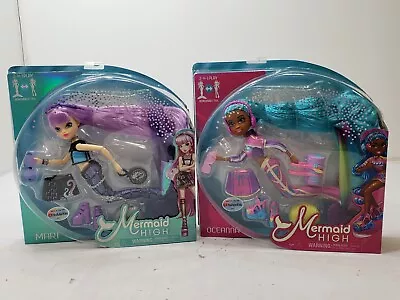 Mermaid High Oceanna & Mari Deluxe Mermaid Dolls & Accessories New Sealed • $20.99