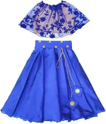 Ready To Wear Blue Lehenga Choli  Kids Lehenga Indian Lehenga Ethnic Wear • $31.68