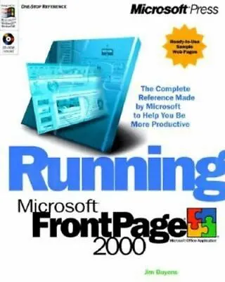 Running Microsoft FrontPage 2000 [With *] By Buyens Jim • $6.38