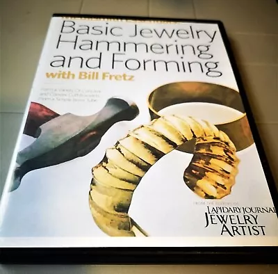 Metalsmith Essentials: Basic Jewelry Hammering And Forming Bill Fretz 2-DVD Set • $89.36