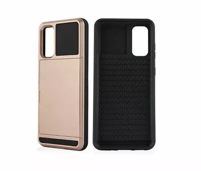 Samsung Galaxy S20 Ultra S10 5G SS9 + S8 Plus Case Shockproof Card Hold Cover • $4.55