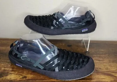 Patagonia Advocate Lattice Black Woven Minimalist Shoes Size 11 • $27