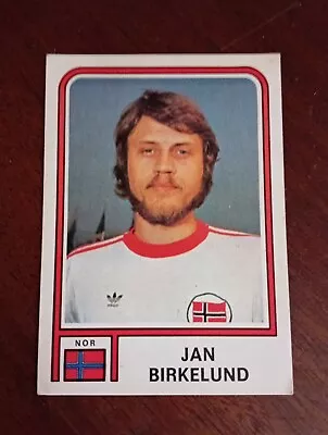 Panini Argentina 78 World Cup Sticker No 373 Jan Birkelund • £1.50