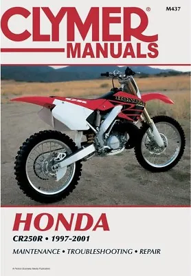 1997-2001 Honda CR250R Clymer Repair Service Workshop Shop Manual Book M437 • $35.90