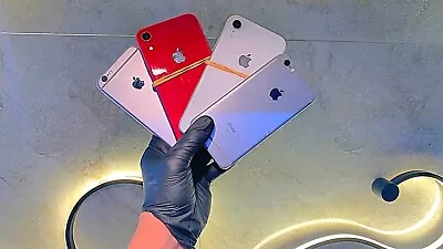 4x Apple IPHONES  8Plus + A1688•A1586 RED•RED•GREY # 1 • $95